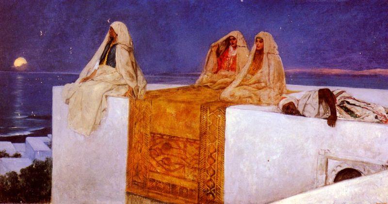 Benjamin Constant Arabian Nights oil painting image